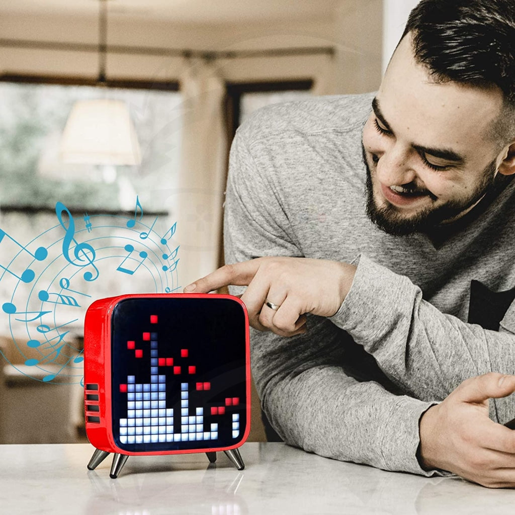 Divoom Tivoo Max - 2.1 Subwoofer Pixel Art Speaker - Red Divoom Tivoo Max - 2.1 Subwoofer Pixel Art Speaker - Red